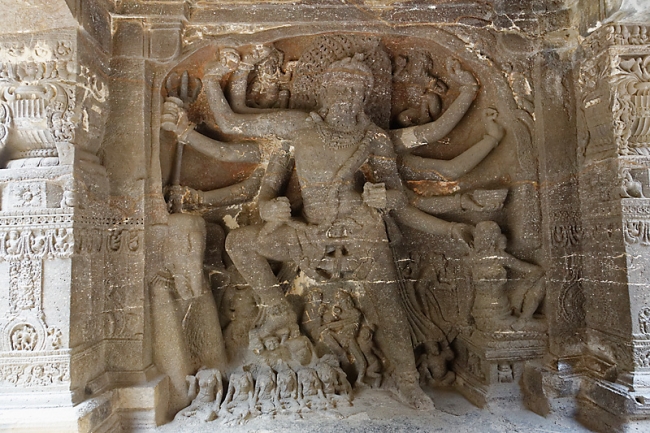 Grottes d'Ellora-Grottes hindouïstes-043